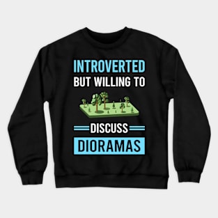 Introverted Diorama Dioramas Crewneck Sweatshirt